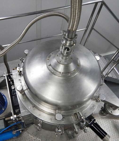 centrifuges met continue filtering